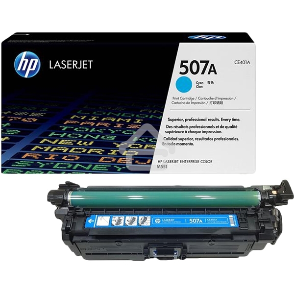 Картридж лазерный HP CE401A голубой для CLJ M551 6000стр.