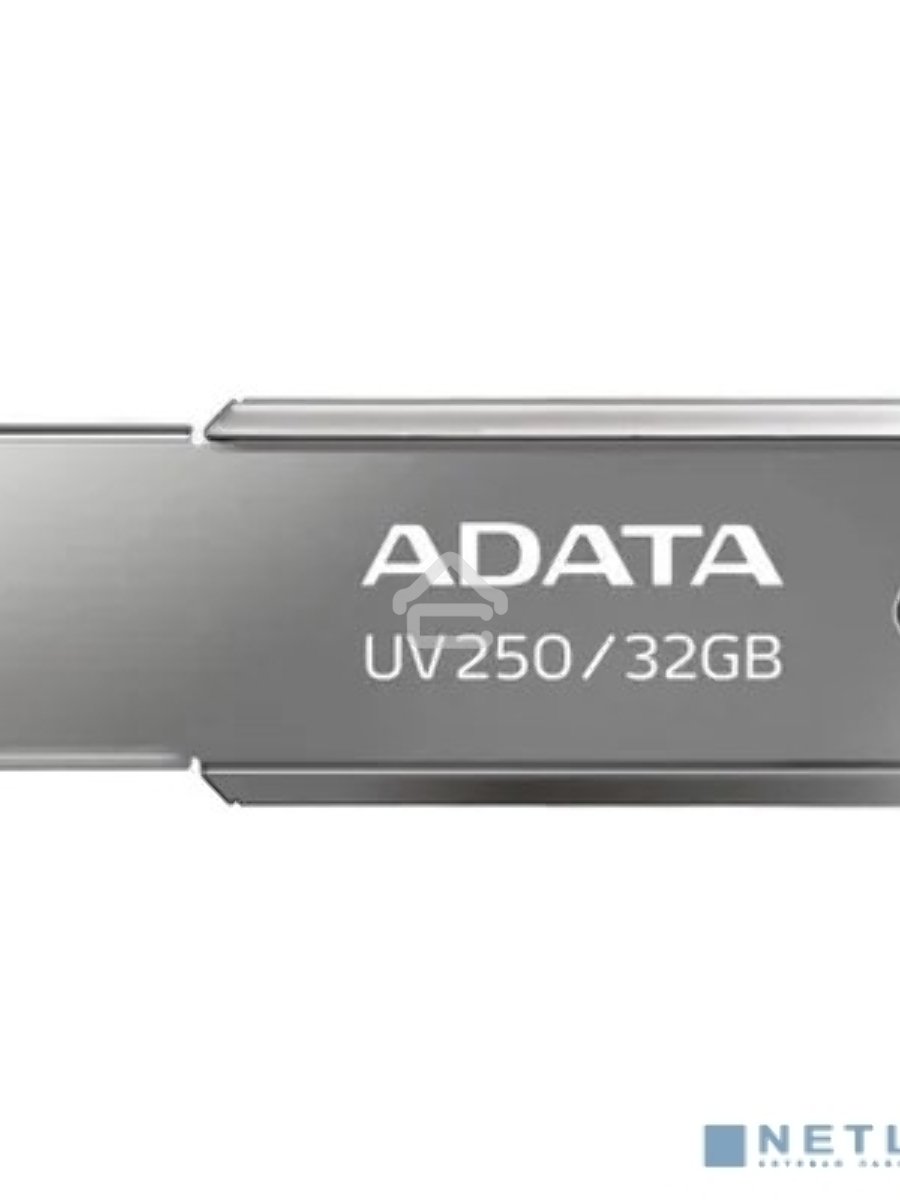 Флеш диск A-Data 32Gb UV250 AUV250-32G-RBK USB2.0 серебристый