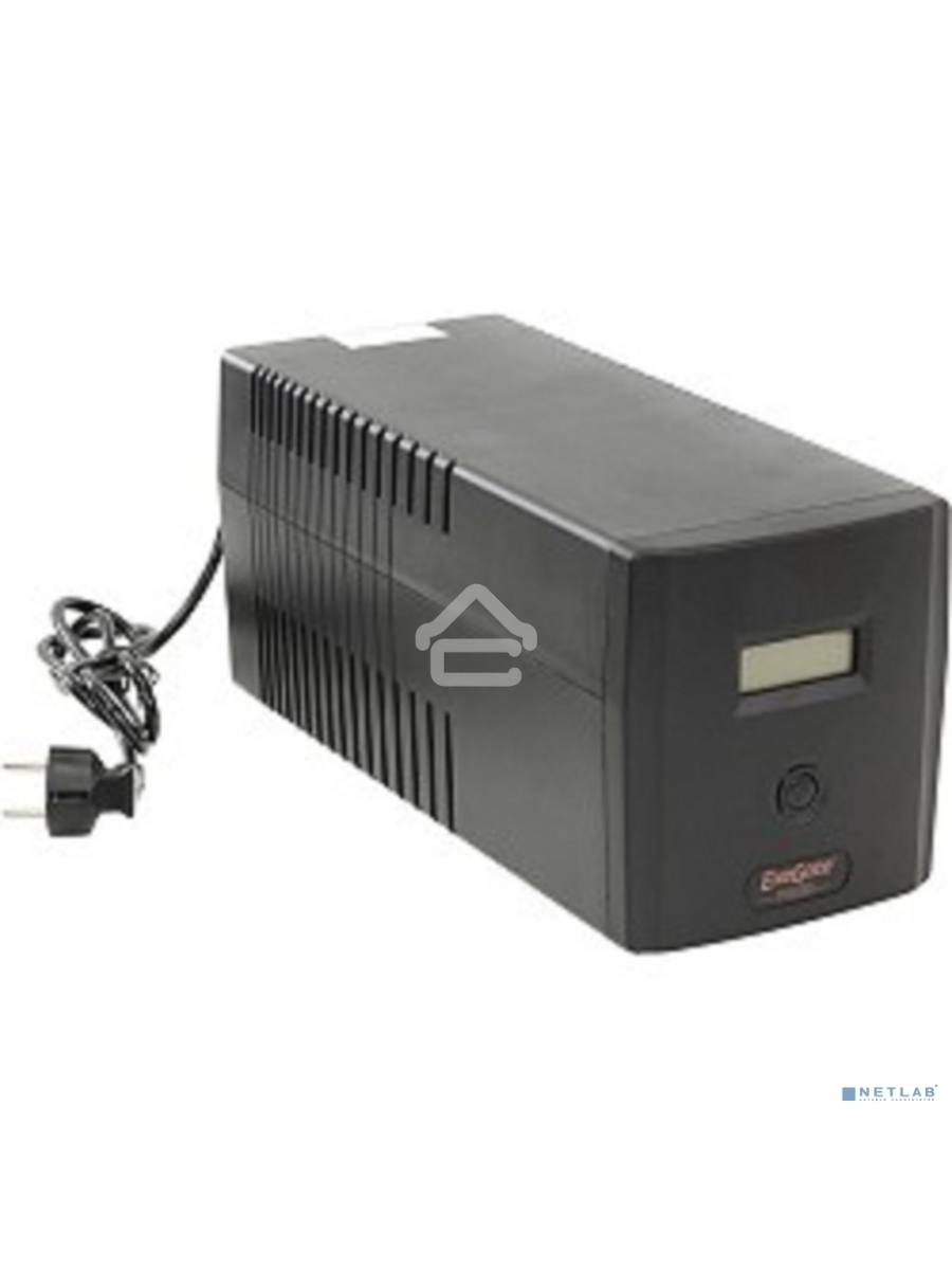 Источник бесперебойного питания ExeGate EP212519RUS SpecialPro Smart  LLB-1000.LCD.AVR.4SH.RJ.USB <1000VA, Black, 4 евророзетки, USB>