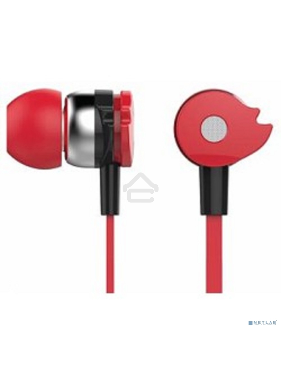 Наушники Oklick HS-S-210 1.1м красный