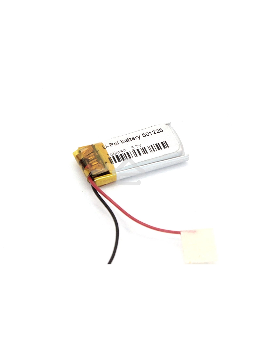 Аккумулятор Li-Pol (батарея) 5*12*25мм 2pin 3.7V/105mAh