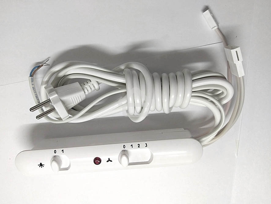 Блок переключателей БПК-2М-Б белый