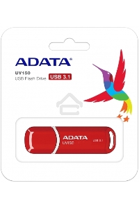 Флеш диск 64GB ADATA UV150, USB 3.0, Красный