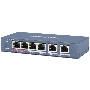 Коммутатор Hikvision DS-3E0106P-E/M 6x100Mb 4PoE+ 35W неуправляемый