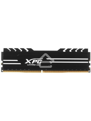Оперативная память XPG Gammix D10, DDR4, 8GB (1x8GB), 3600MHz, CL18, с радиатором, черный