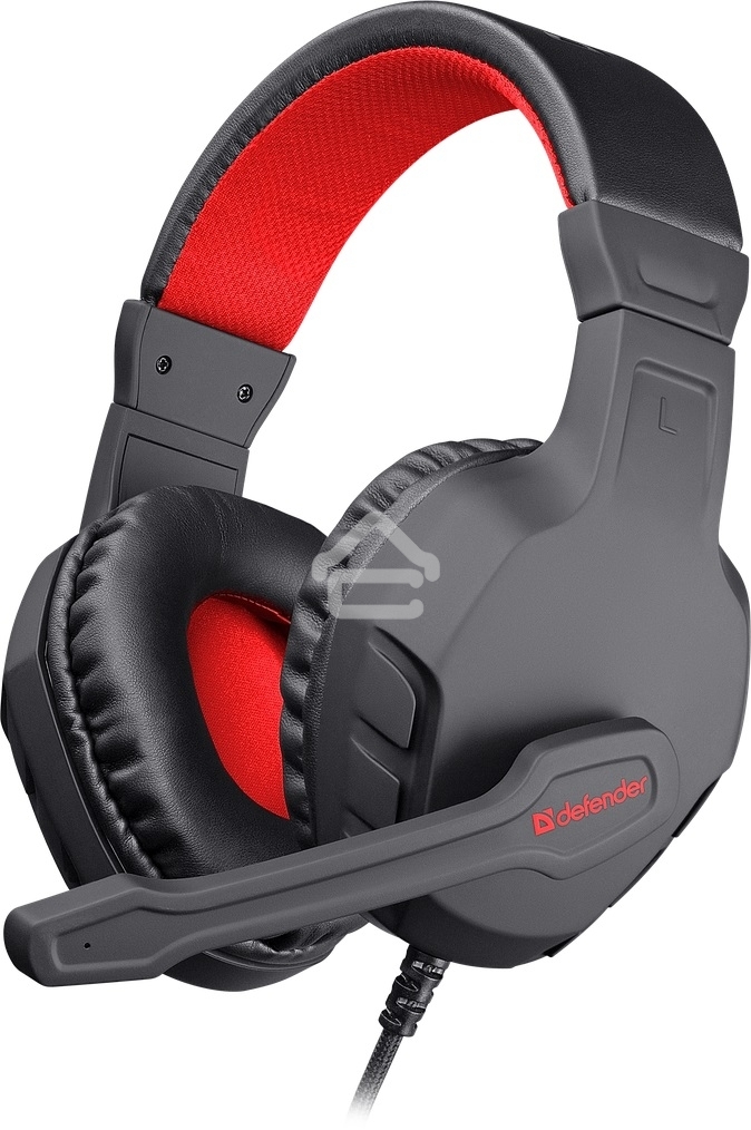 Гарнитура Defender GAMING CUJO BLACK/RED