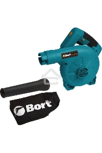 Воздуходувка Bort BSS-900-R 900Вт пит.:от сети синий