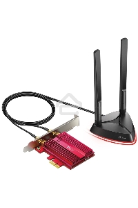 Адаптер TP-Link Wi-Fi 11AX 3000Mbps dual-band PCI-E adapter, two external Antennas