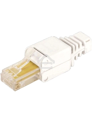 Коннектор Lanmaster полевой (LAN-TMP-S5E) FTP кат.5E RJ45 белый (упак.:1шт)