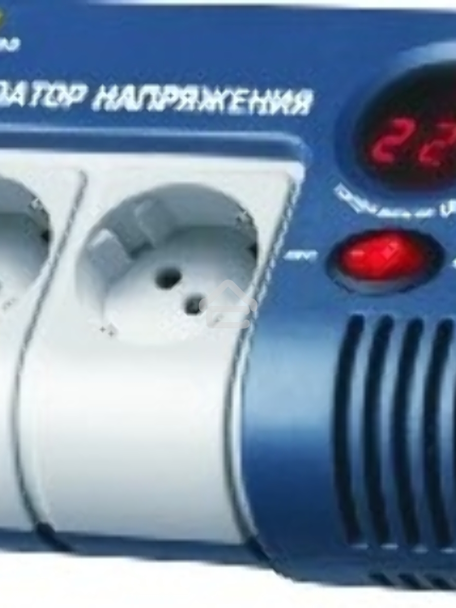Стабилизатор RUCELF SRW-1000-D 1000ВА, диапазон 140-270,однофазный,управление релейное, дисплей,точность 220+-6%, КПД 98%.