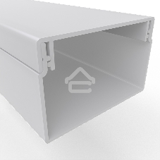 Кабель-канал 60х40 мм, белый (18 м/уп.) Rexant