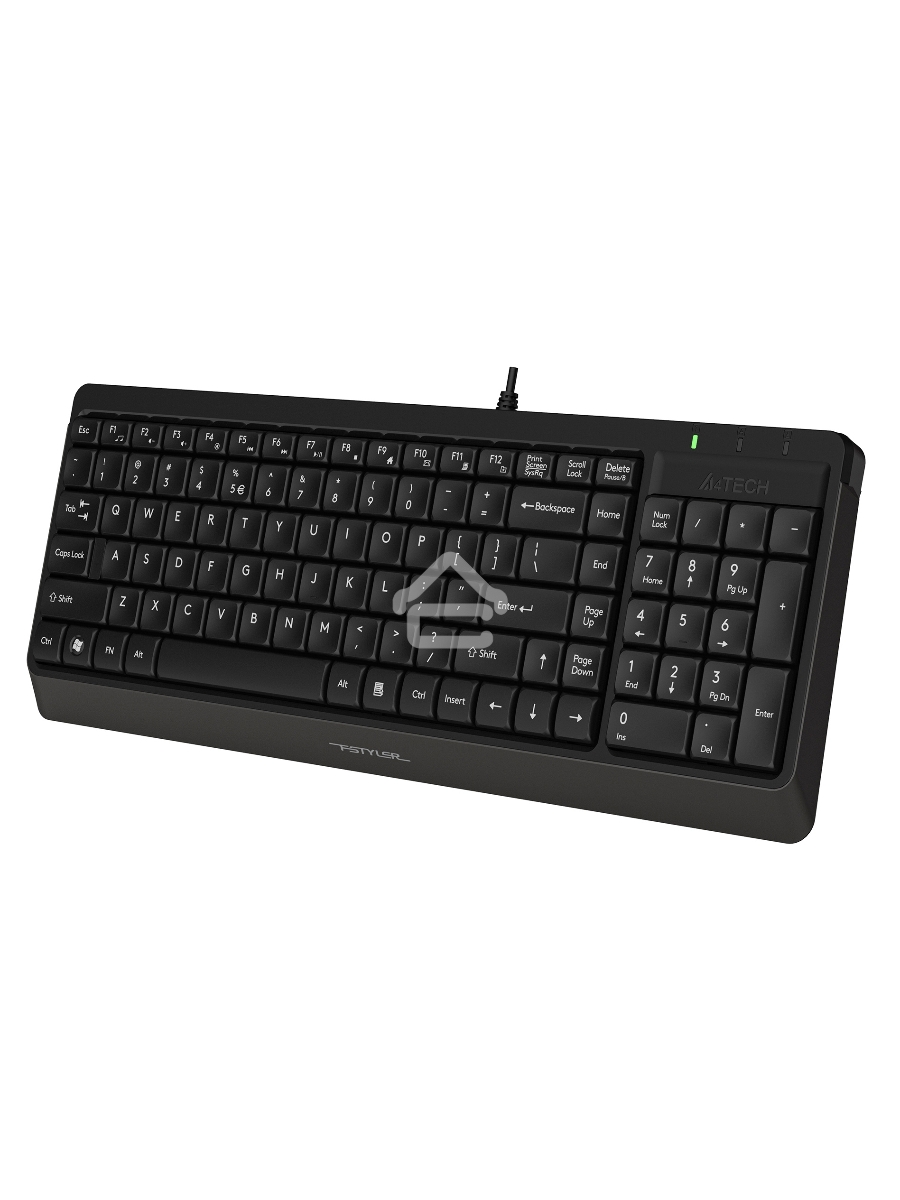 Клавиатура A4Tech Fstyler FK15 проводная, USB, черный