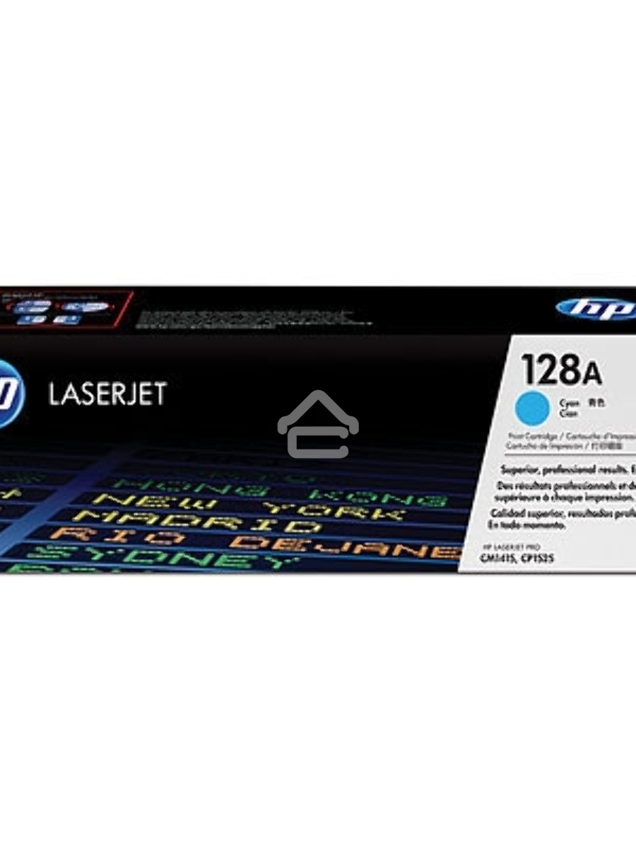 Картридж лазерный HP CE321A 128A голубой для CLJ Pro CM1415FN/CM1415FNW/CP1525N/CP1525NW 1300 стр.