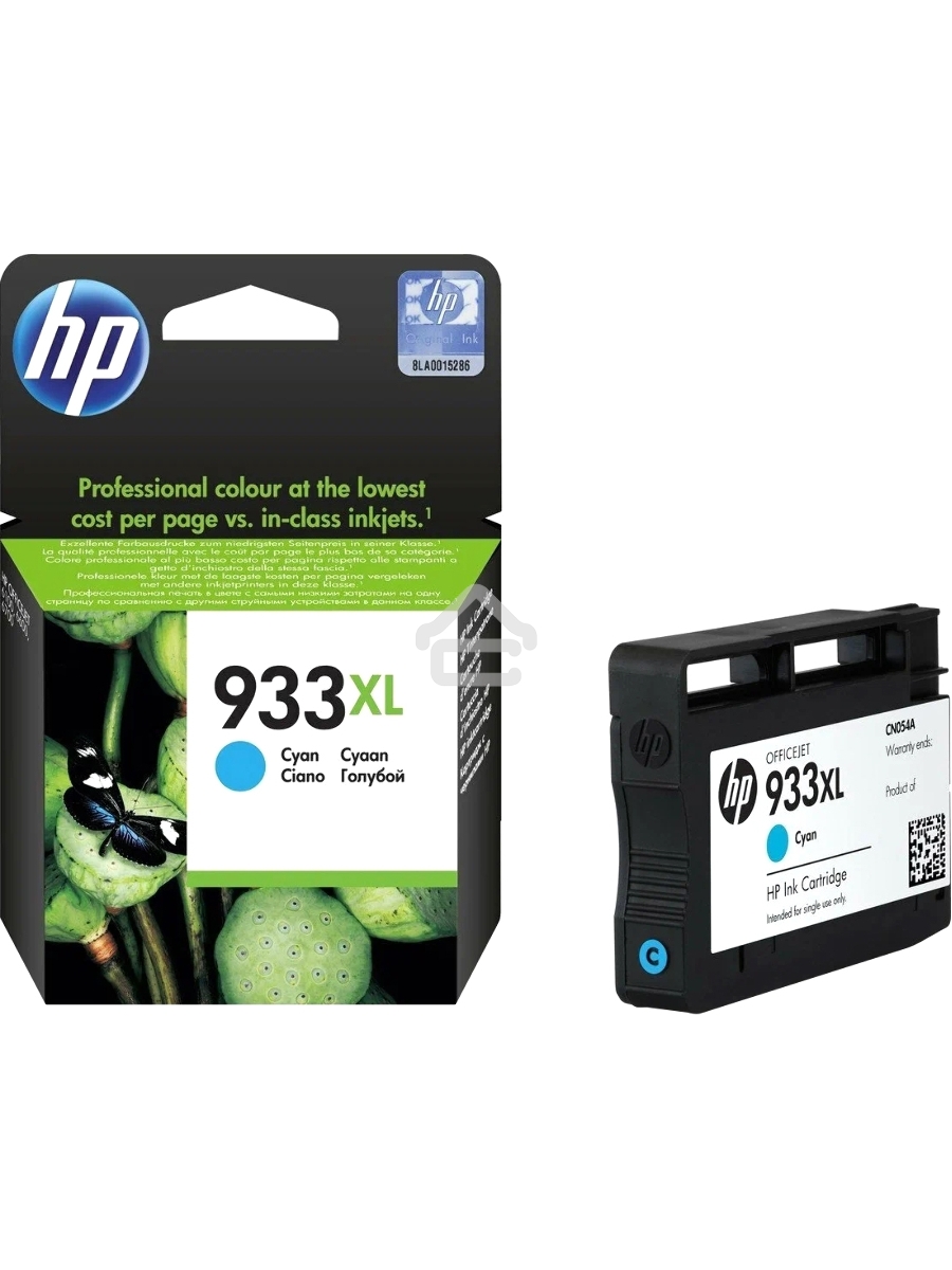 Картридж струйный HP №933XL CN054AE голубой для HP OJ 6700/7100 (825стр.)