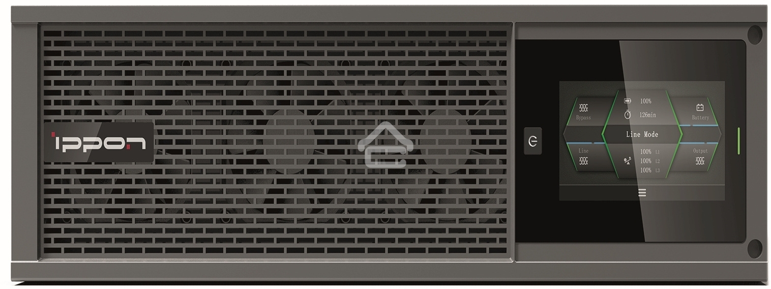 Источник бесперебойного питания Ippon Innova Unity RT 3-3 20K 20000Вт 20000ВА черный