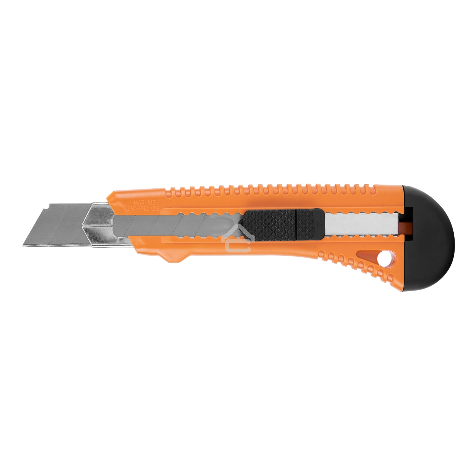 Нож Sparta 18 мм, выдвижное лезвие, металлическая направляющая