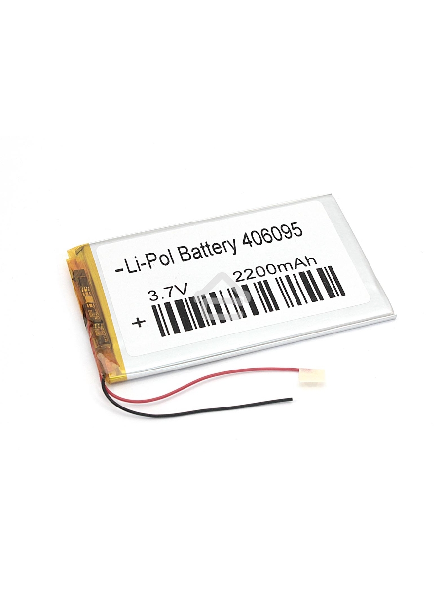 Аккумулятор Li-Pol (батарея) 4*60*95мм 2pin 3.7V/2200mAh