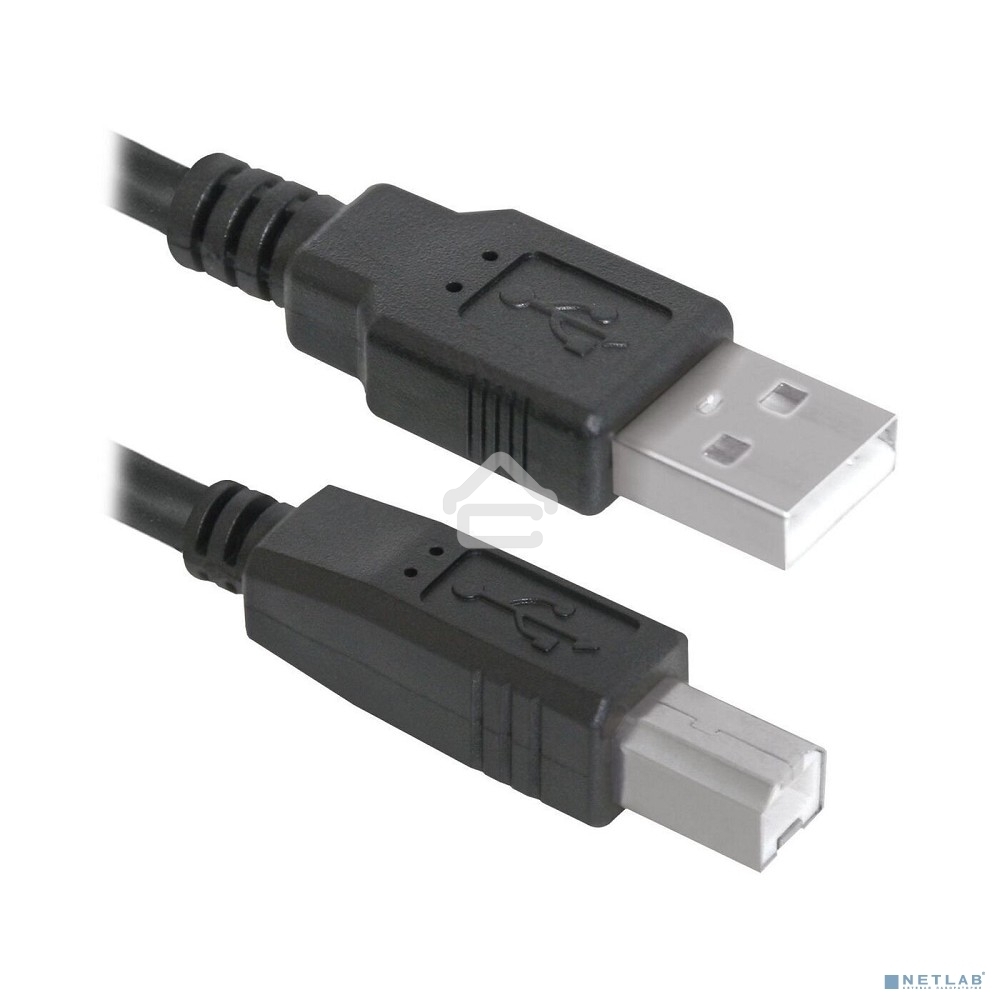 Кабель USB Defender USB04-10 USB2.0 AM-BM, 3.0м
