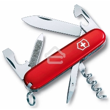Нож перочинный Victorinox Sportsman (0.3803) 84мм 13 функций красный карт.коробка