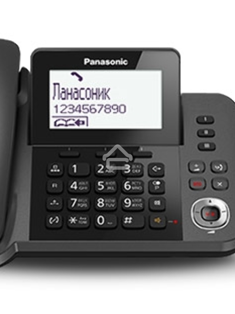 Телефон беспроводной (DECT) Panasonic KX-TGF320RUM серый металлик автооветчик АОН