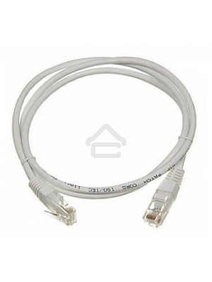 Кабель Патч-корд Lanmaster UTP LAN-PC45/U5E-0.5-GY вилка RJ-45-вилка RJ-45 кат.5е 0.5м серый LSZH
