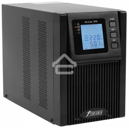 Источник бесперебойного питания Powerman Online 3000 Plus черный external battery pack (not included)(БЕЗ БАТАРЕИ)