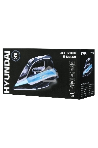 Утюг Hyundai H-SI01336 2800Вт черный/голубой