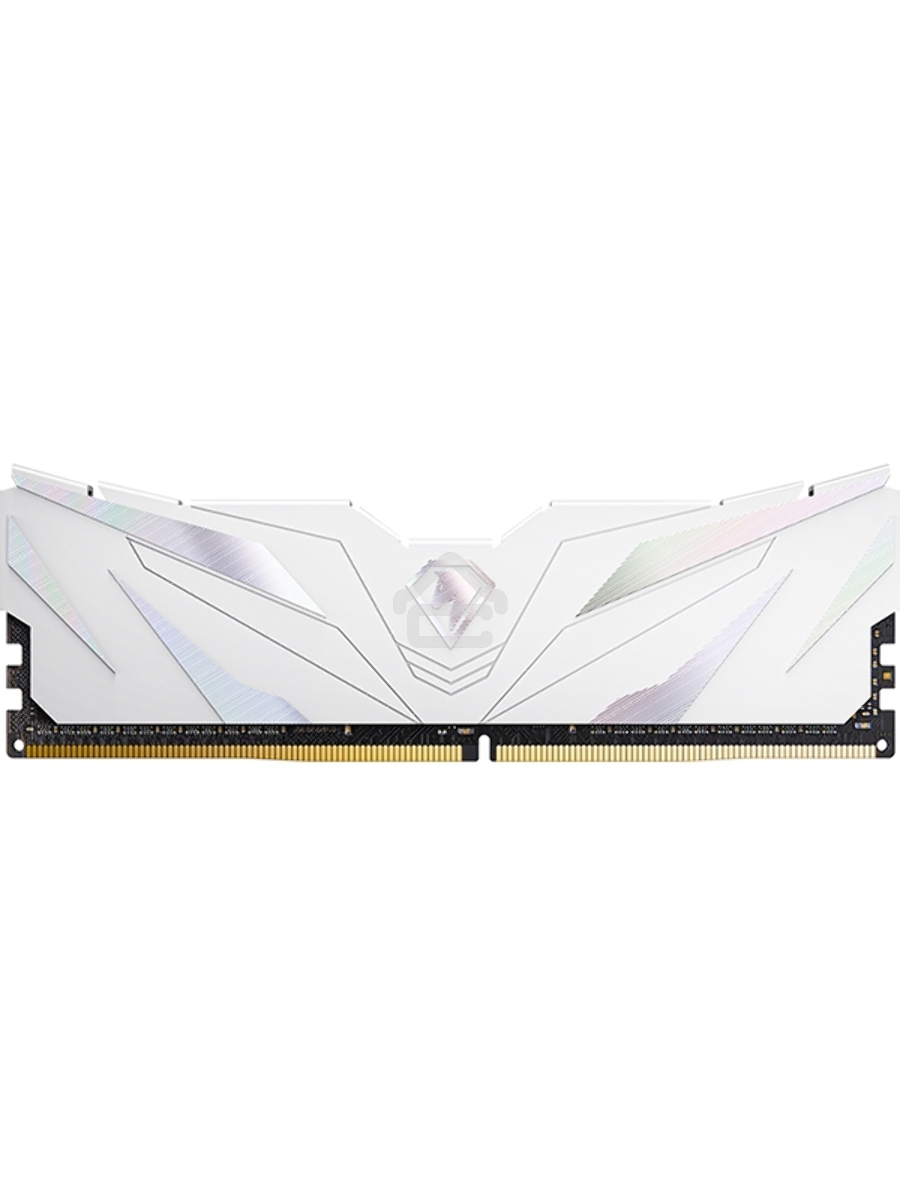 Оперативная память NETAC, DDR4, 16GB (1x16GB), 3200MHz, CL16, DIMM, с радиатором, белый