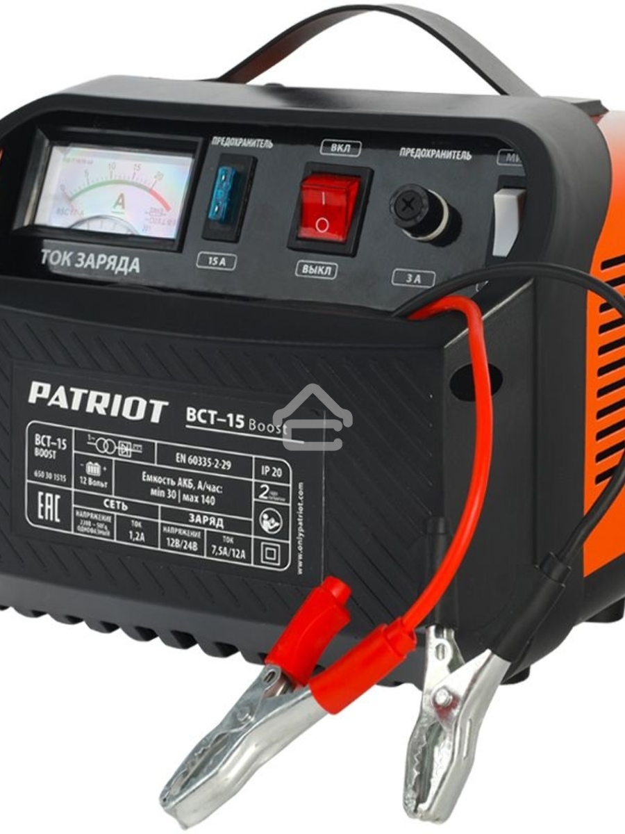 Устройство пуско-зарядное PATRIOT BCT-15 Boost (650301515) 12В