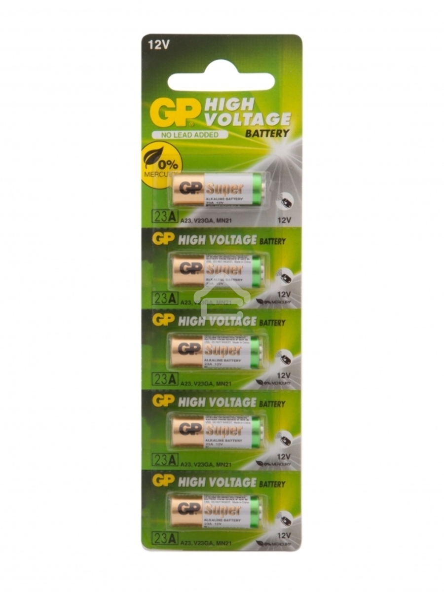 Батарея GP Super Alkaline 23AF MN21 (5шт)