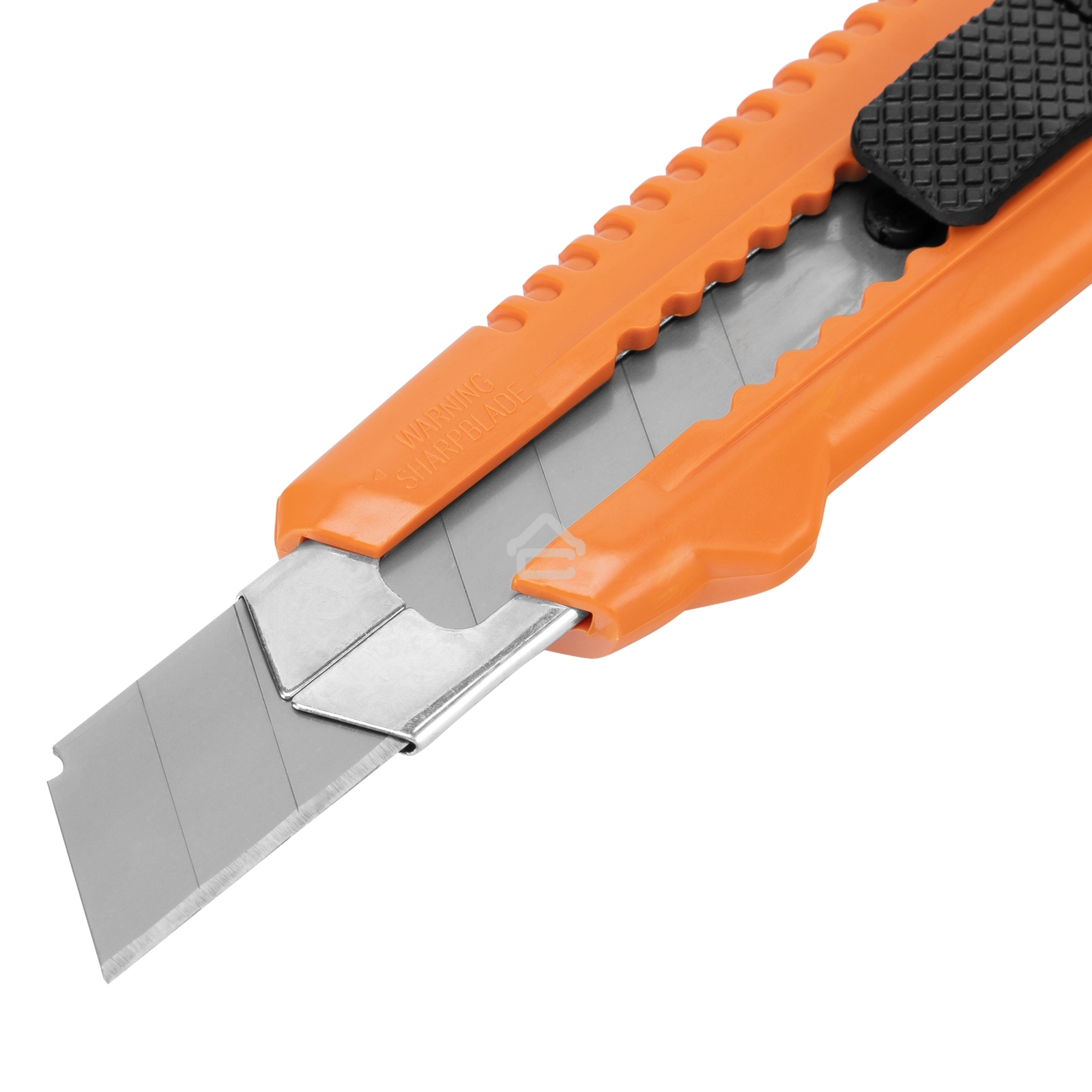 Нож Sparta 18 мм, выдвижное лезвие, металлическая направляющая