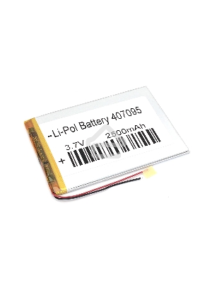Аккумулятор Li-Pol (батарея) 4*70*95мм 2pin 3.7V/2500mAh