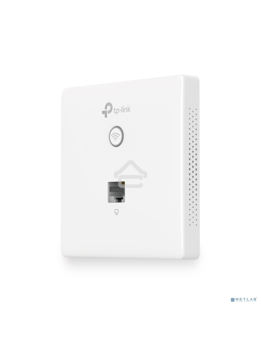 Точка доступа TP-Link Omada AC1200 wireless MU-MIMO Gigabit wall-plate Access Point, 1 Gigabit downlink port, 1 gigabit uplink port, 802.3af/at PoE in, wall plate mounting, support standalone mode and controlled by Omada SDN controller (Software/hardware/