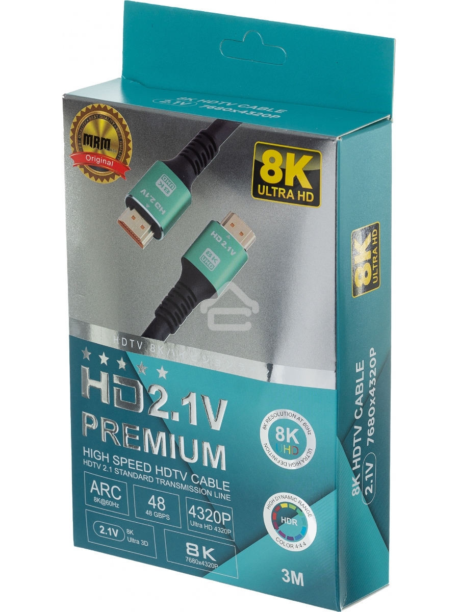 Кабель аудио-видео Premier 12392 HDMI (m)/HDMI (m) 3м. позолоч.конт. черный