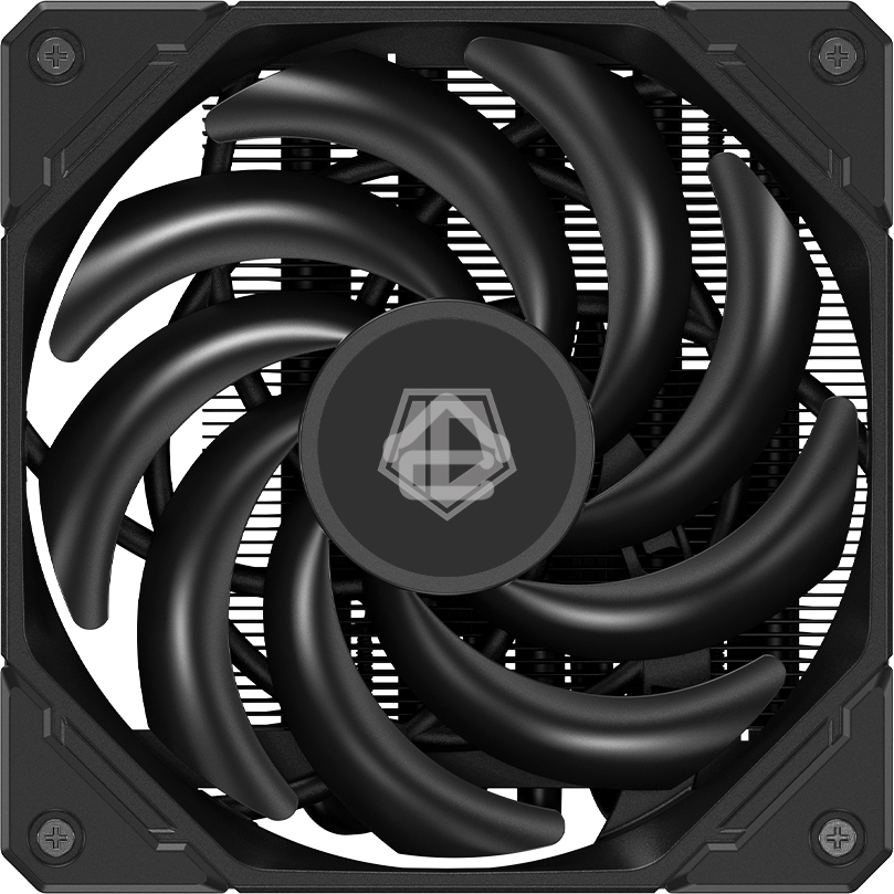 Кулер для процессора ID-COOLING IS-50X-V3 черный 120мм алюминий/медь 2000rpm 31.2db 4-pin 130W 56мм