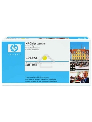 Картридж лазерный HP C9732A желтый LJ 5500 (12000стр.)