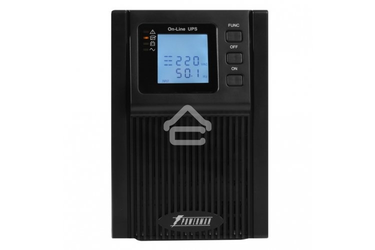 Источник бесперебойного питания Powerman Online 3000 Plus черный external battery pack (not included)(БЕЗ БАТАРЕИ)