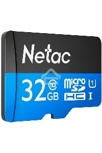 Флеш карта microSDHC 32GB Netac P500 <NT02P500STN-032G-S>  (без SD адаптера) 80MB/s