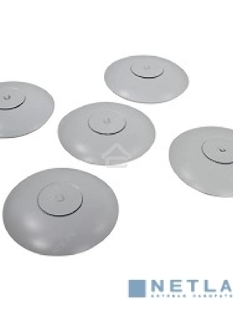 Комплект точек доступа [UAP-AC-PRO-5-EU] Ubiquiti UniFi AP AC Pro (5-pack) из 5ти точек доступа, 2.4/5 ГГц, 3x3 MIMO, до 1300+450 Мбит/с, 2 гигабитных сетевых порта, поддержка питания IEEE 802.3af PoE / 802.3at PoE+. Дистанция связи до 122 метров.