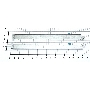 Петли для ноутбука Asus BR1100FKA (направляющие)