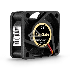 Вентилятор для корпуса ExeGate EX04015S3P-24 черный, 40 мм, 7500 об/мин, 32.6 дБ, 3 pin