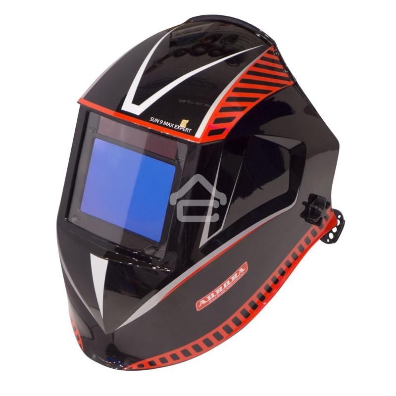 Маска AURORA PRO SUN9 MAX EXPERT сварщика хамелеон светофильтр 100х73мм