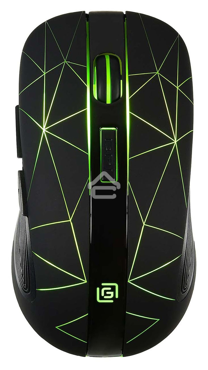 Мышь беспроводная Oklick 976GW черный, 3200 dpi, радиоканал, USB, кнопки - 6