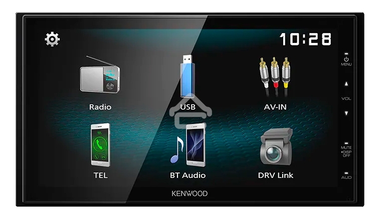 Автомагнитола Kenwood DMX1025BT 2DIN 4x50Вт