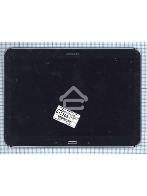 Модуль (матрица + тачскрин) для Samsung Galaxy Tab 4 10.1 SM-T530 черный с рамкой
