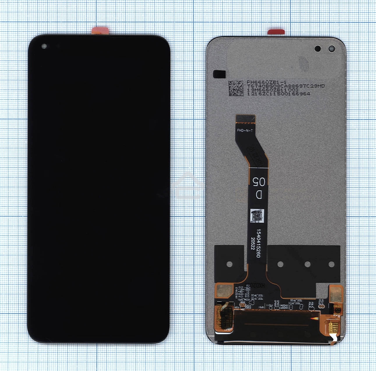 Дисплей для Huawei Honor 50 Lite, Honor X20, Nova 8i черный