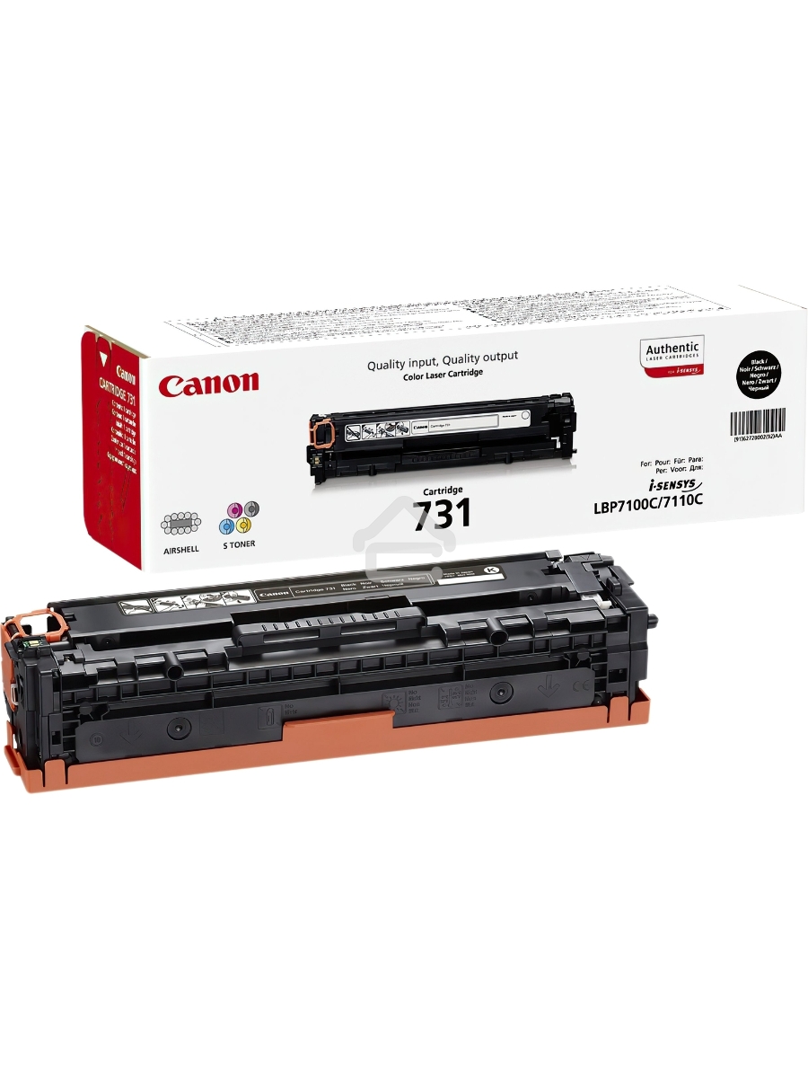 Картридж лазерный Canon Cartridge 731BK (6272B002) черный (1400 стр.) для Canon LBP7100Cn/7110Cw