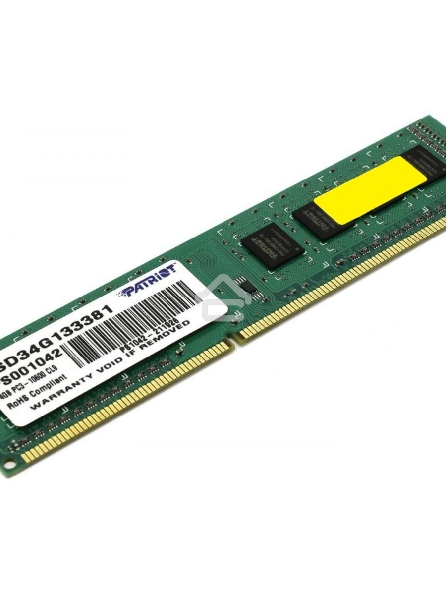 Оперативная память Patriot Signature, DDR4, 4GB (1x4 GB), 2133 MHz, CL15, DIMM