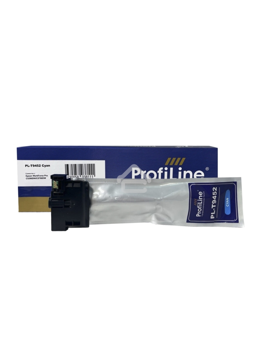 Струйный картридж PL-T9452 для принтеров Epson WorkForce Pro C5210/C5215/C5290/C5710/C5790 с чернилами Cyan ProfiLine