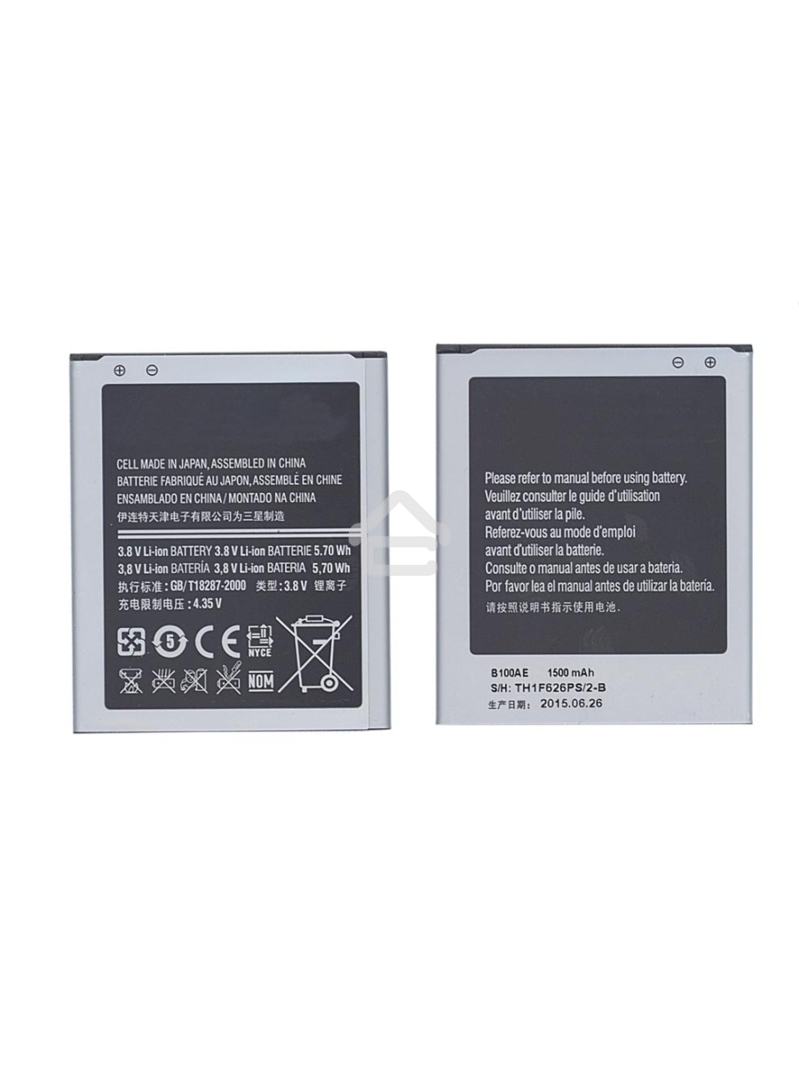 Аккумуляторная батарея B100AE для Samsung GT-S7270/GT-S7272/S7275 Galaxy Ace 3/S7898 3.8V 5.7Wh